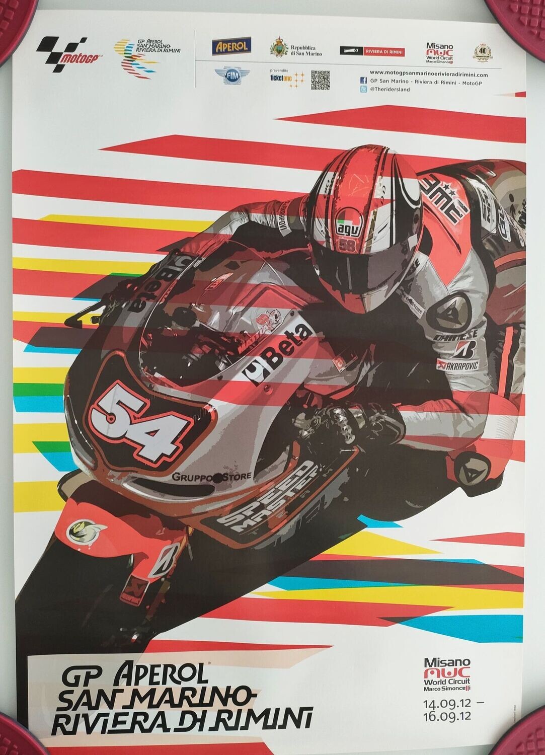 Poster GP San Marino 2012