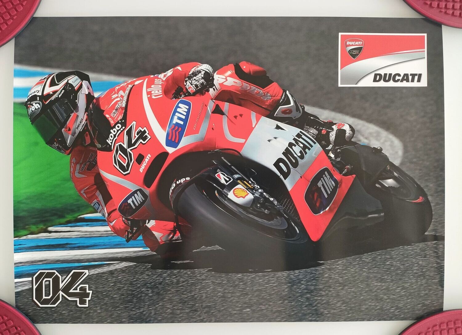 Poster Andrea Dovicioso 04 Ducati