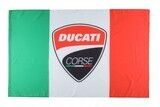 Vlag Ducati Corse Tricolore