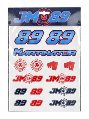 Stickervel Jorge Martin 89