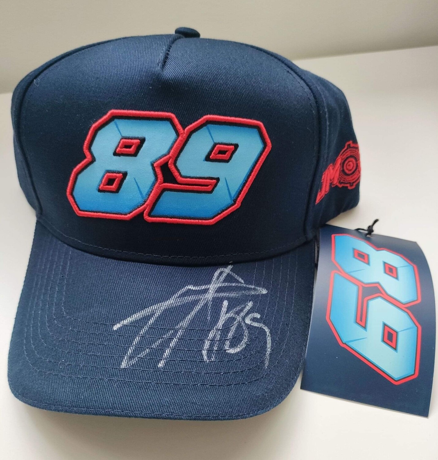 signed Baseball cap Jorge Martin 89