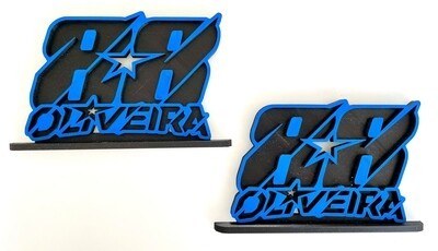 3D printed Logo Migurk Oliveira #88