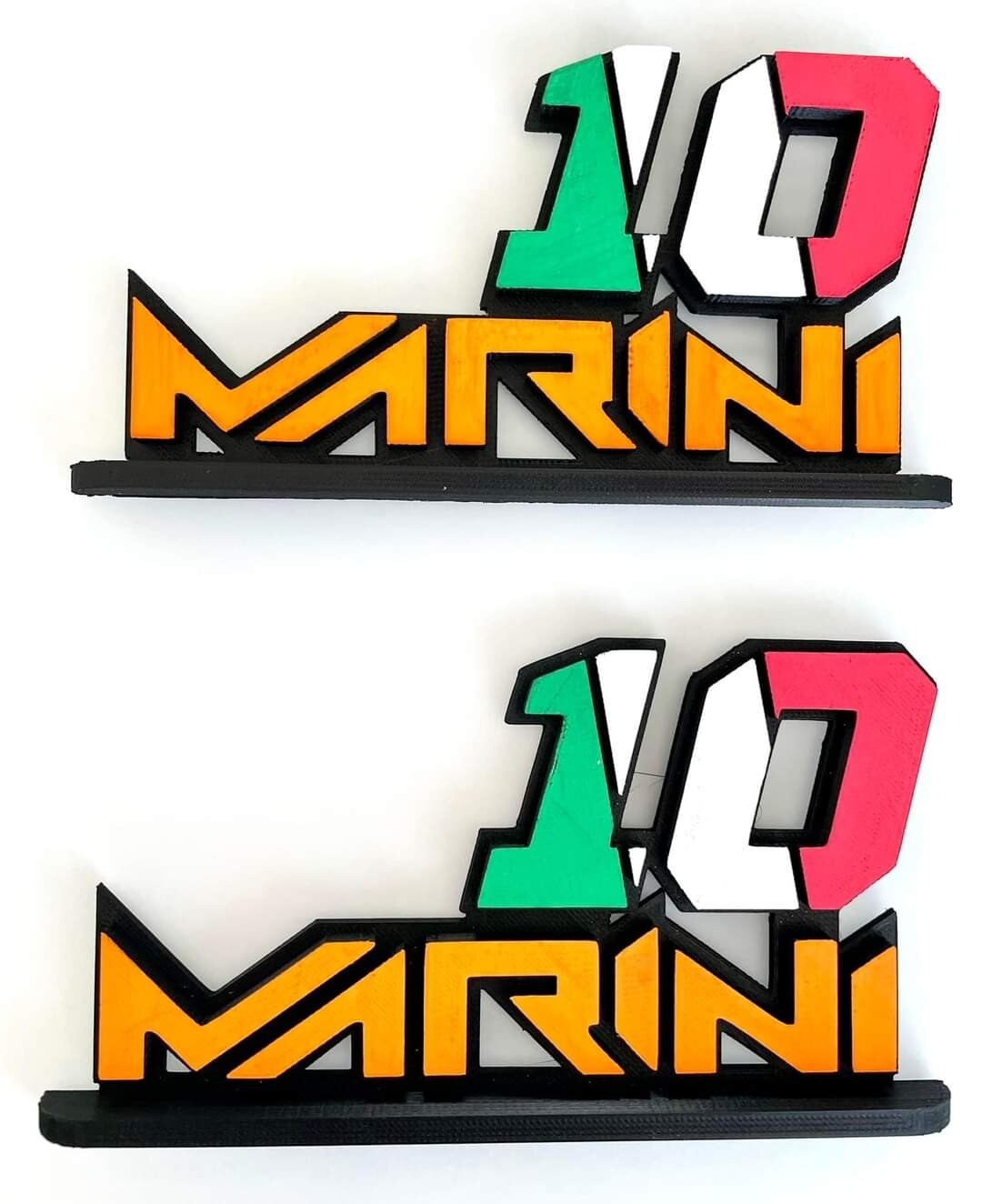 3D printed Logo Luca Marini #10