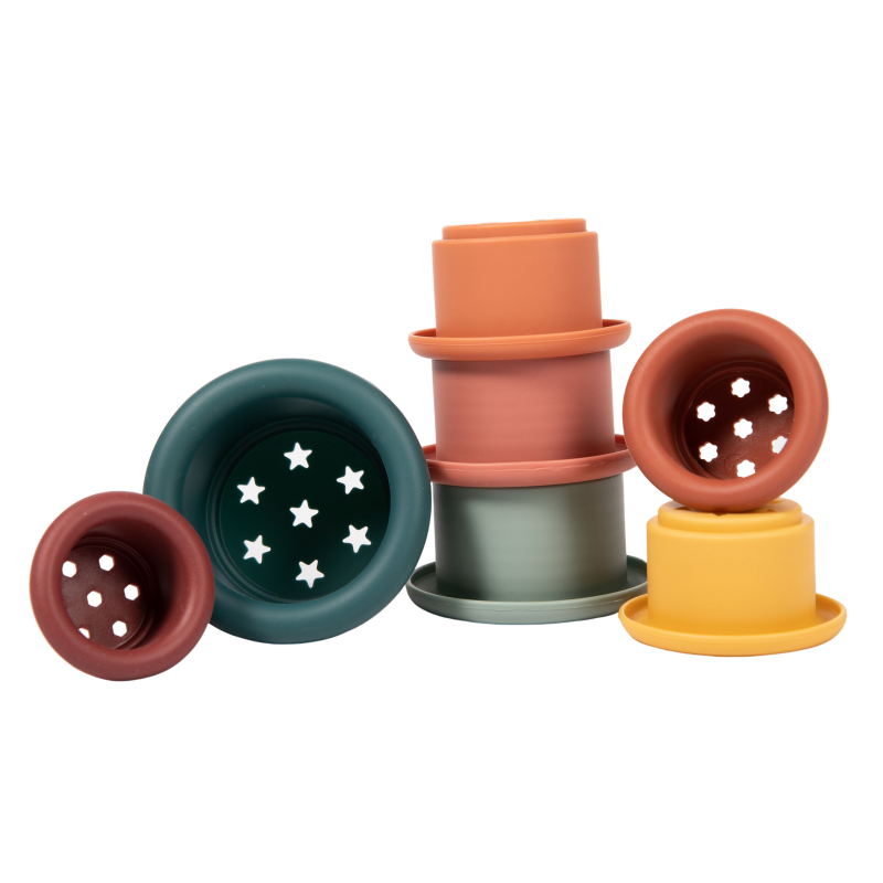 B- Stacking Cups Bath Toys Cool Classic