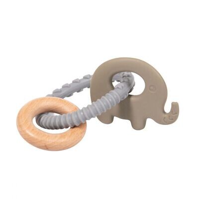 B- Rattle Rings Elephant