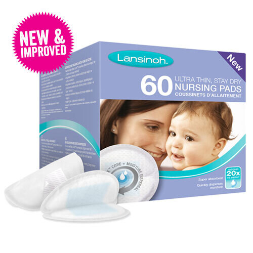 Lansinoh Blue Lock® zoogcompressen 60st