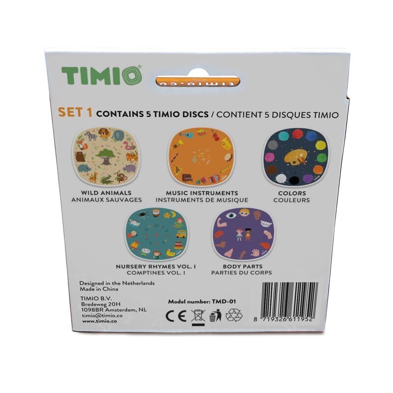 TIMIO Disc Pack    SET 1 / SET 2 / SET 3 /  SET 4
