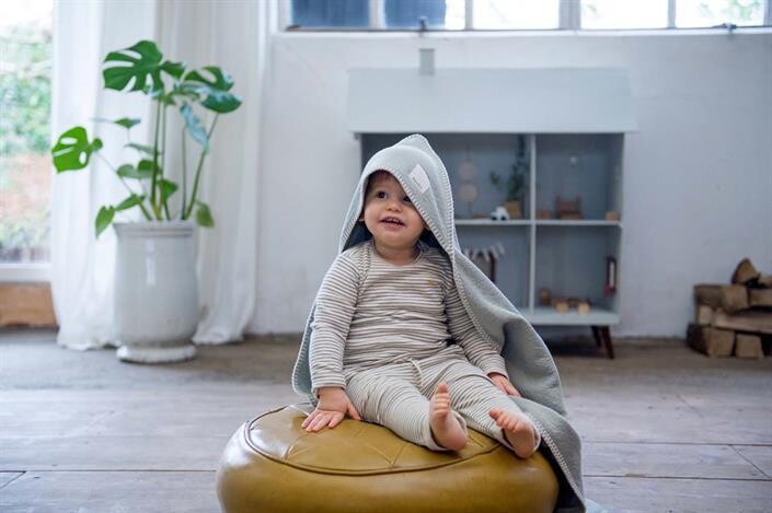 Badcape towel/Omslagdoek