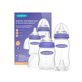 Lansinoh Starterset Babyflesjes met NaturalWave®spenen