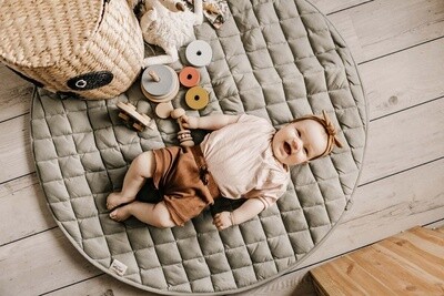 PLAY &amp; GO meadow green organic opbergzak – speelmat