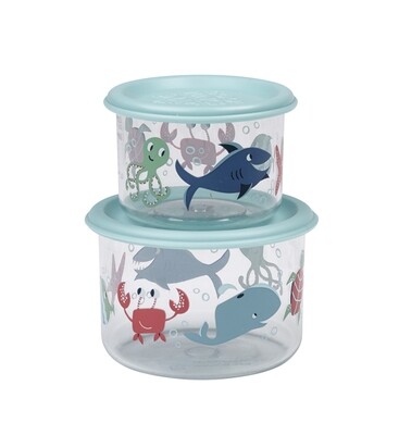 ​Good Lunch® snackbakjes (set van 2) Ocean