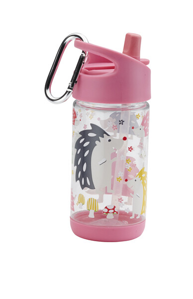 ​Flip &amp; Sip clear Tritan drinkfles Hedgehog