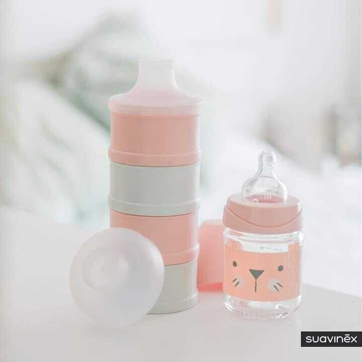 Suavinex Melkpoederdoosjes Hygge Rose of Green