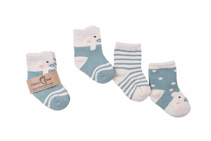 Mama's Feet sokken SLUWE VARKENS 3 paar
