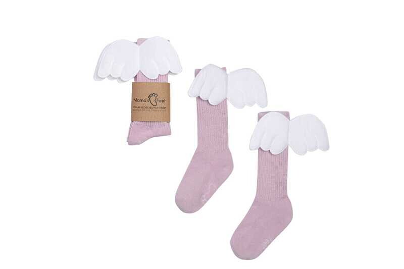 Mama&#39;s Feet ANGEL KNIEKOUSEN - LAVENDEL