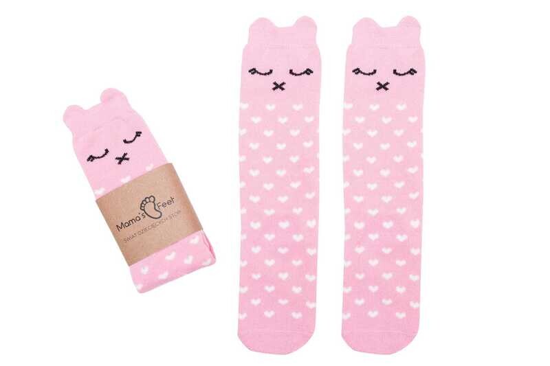 HOGE KNIESOKKEN - LILLY A PINKY KITTY OUTLET 1-3j