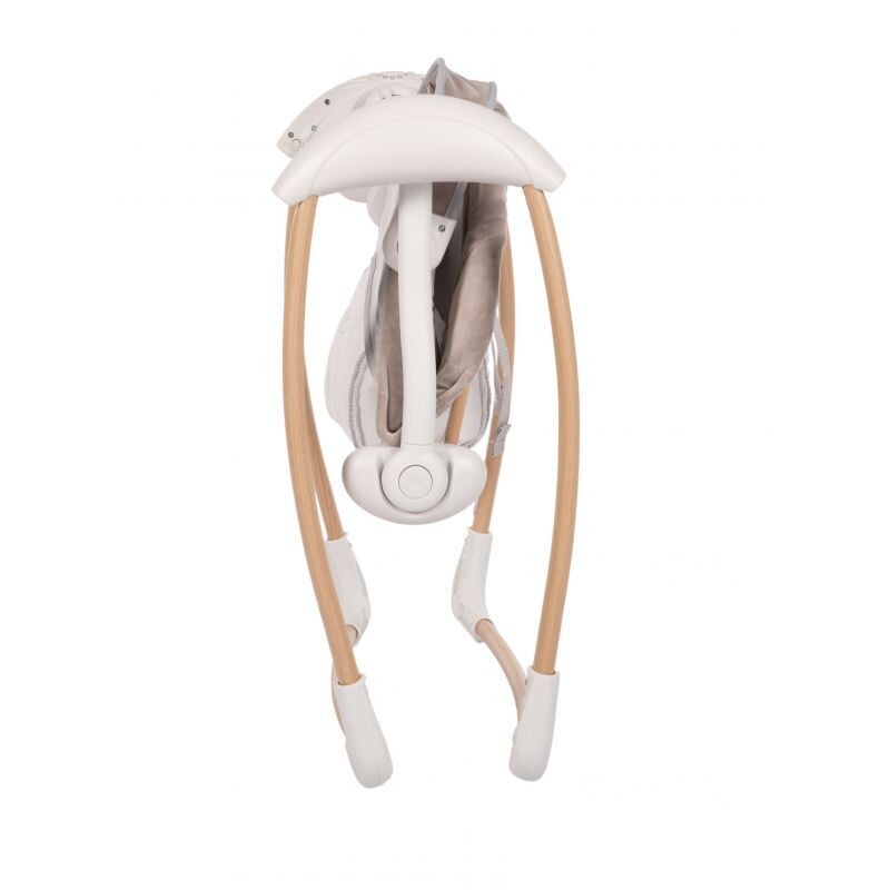 Bo Jungle-Portable Swing Dolphy Pure White Wood Look