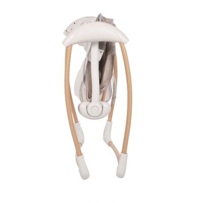 Bo Jungle-Portable Swing Dolphy Pure White Wood Look