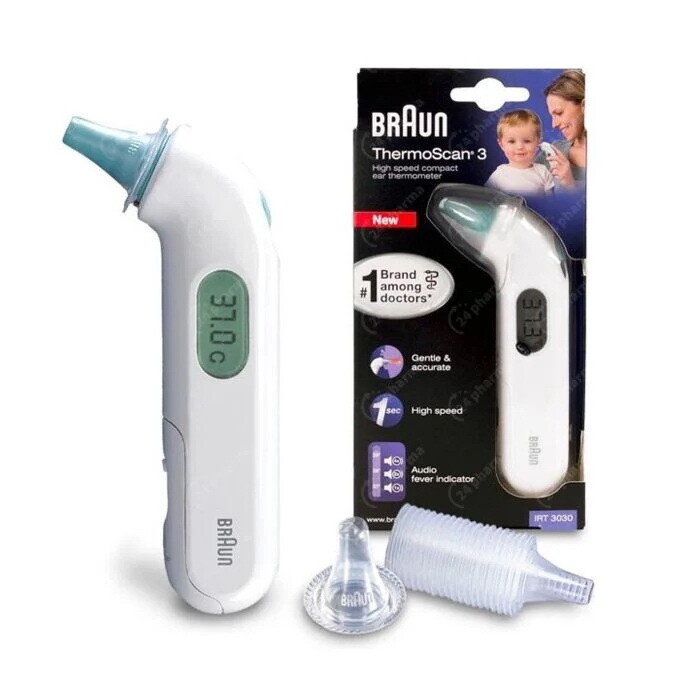 Braun Thermoscan 3 Infrarood Oorthermometer IRT3030 1 Stuk