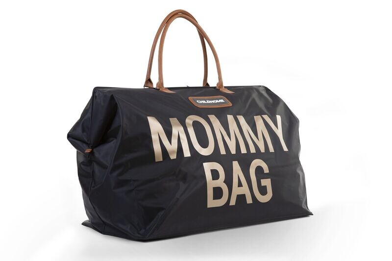 MOMMY BAG ® VERZORGINGSTAS - ZWART GOUD