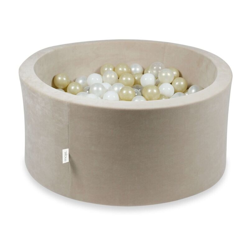 Ballenbad 90x40 cm - BEIGE incl 200 ballen                                   
               Levertijd +- 10 werkdagen