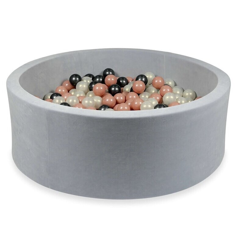 Moje.Ballenbad XXL 110x40cm SV Light Grey Levertijd +- 14 werkdagen