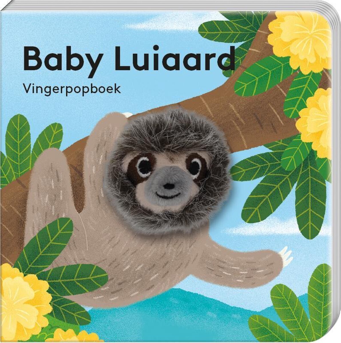 Vingerpopboekje Baby Luiaard - Giraf - Koala