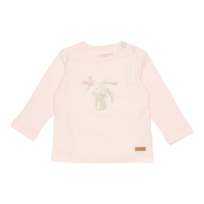 Little Dutch T-Shirt Baloons - Rabbit - Sailboat - Sailboat White Adventures