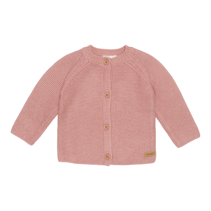 Little Dutch Gebreid vestje Vintage Pink 50/56