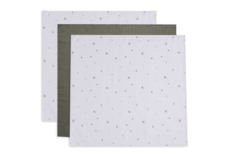 Hydrofiele Doek Small 70x70cm Stargaze - Leaf Green - 3 Stuks