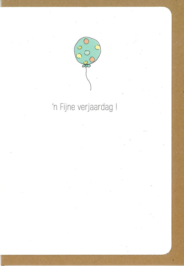 Wenskaart Jozefien &#39;n Fijne verjaardag