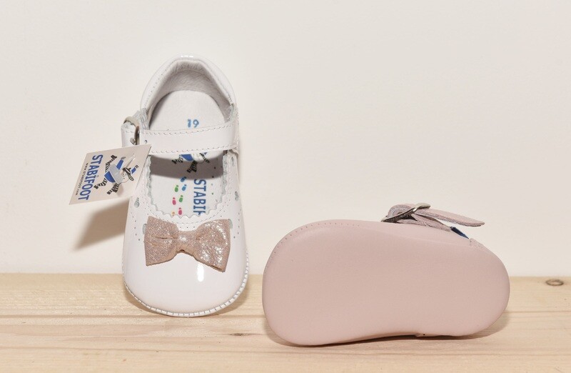 Stabifoot Charol Pink - White