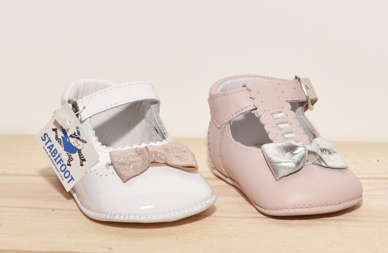 Stabifoot Charol Pink - White