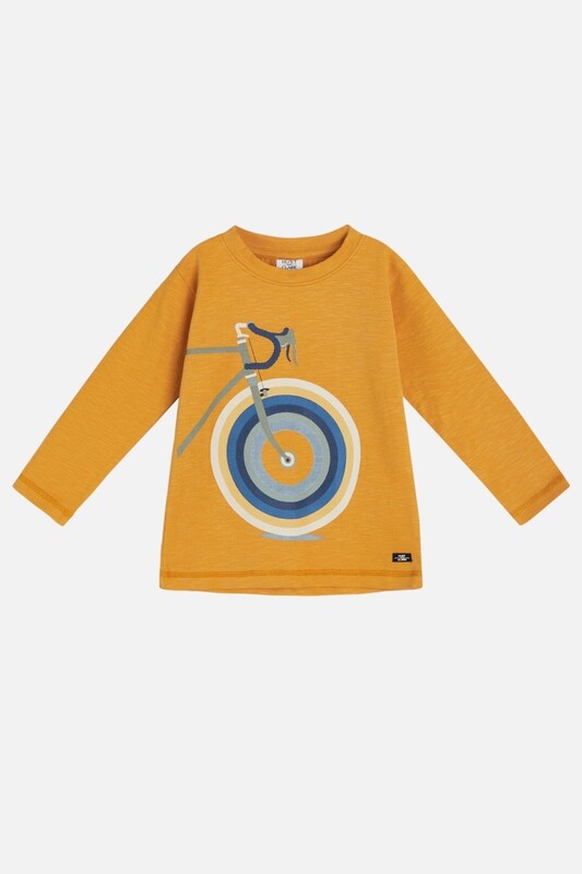 Hust &amp; Claire T-shirt met print fiets