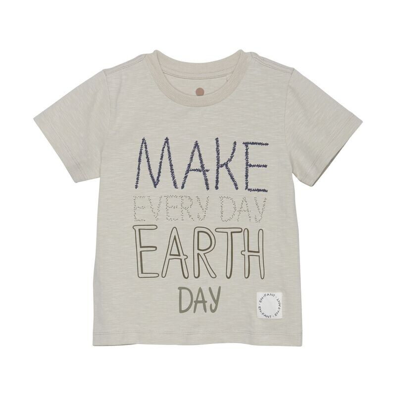 Enfant T-shirt &quot;Make every day Earth day&quot;