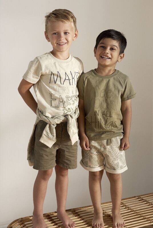 Enfant Short kaki