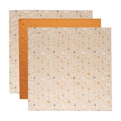 Tetra Doek 70x70cm 3 Stuks Steppe