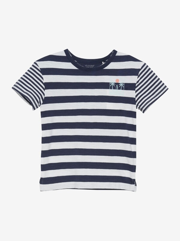 Minymo - T-Shirt RVS Y/D Blue Nights