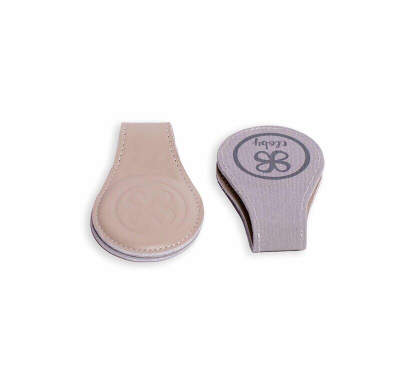 CLOBY LEREN SWADDLE CLIPS BEIGE