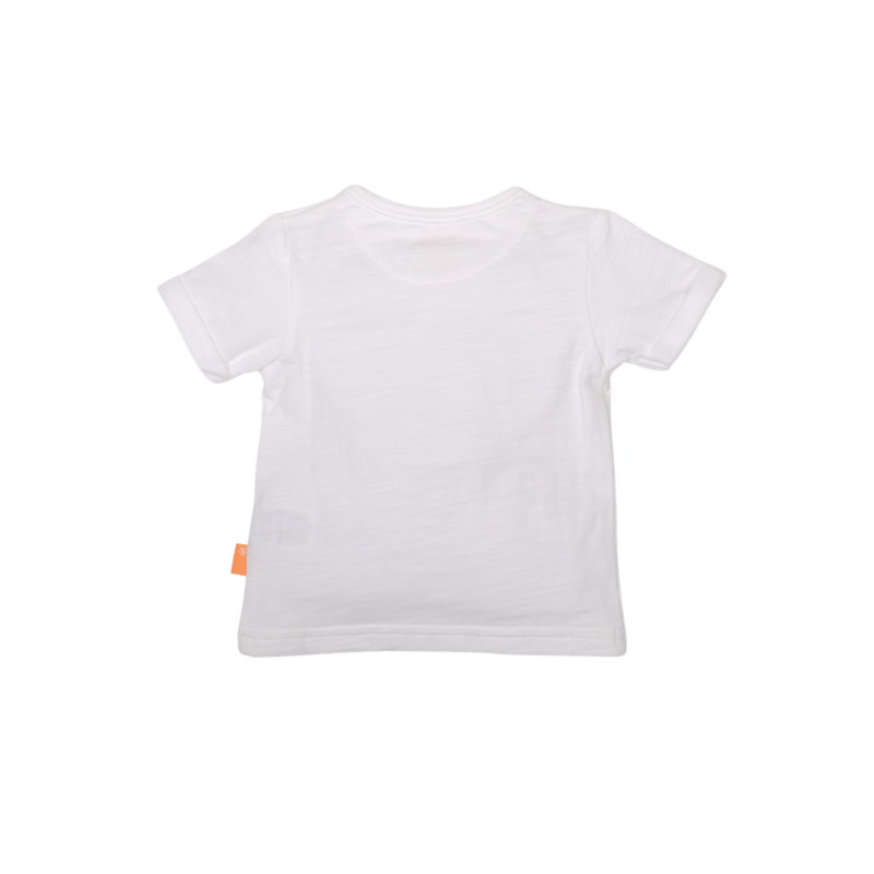 BESS SHIRT SH.SL. YEAH!-WHITE