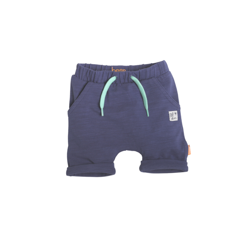 BESS SHORTS SLUB-NAVY