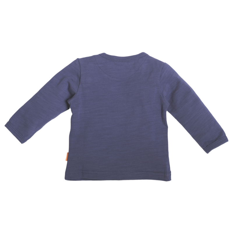 BESS SHIRT L.SL. SLUB YEAH!-NAVY