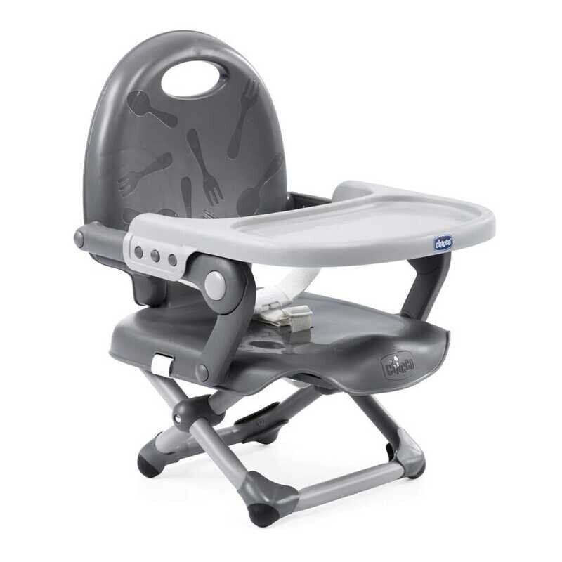 Chicco STOELVERHOGER POCKET SNACK DARK GREY