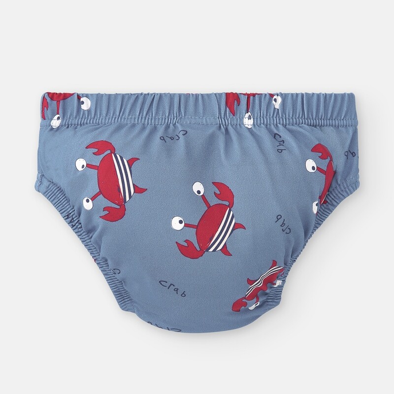 Waterlemon ZWEM LUIERBROEKJE KRABPRINT