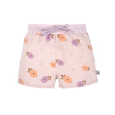 Lässig boardie shorts fish light pink