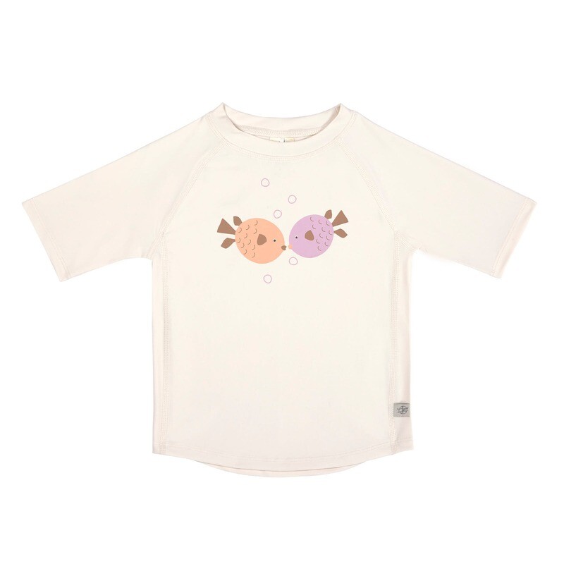 Lässig LSF Short Sleeve Rashguard Fish milky,
