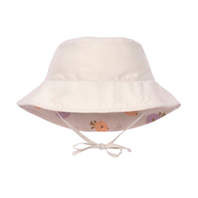 Lässig V-MASTER LSF Sun Protection Bucket Hat + Fish lichtroze