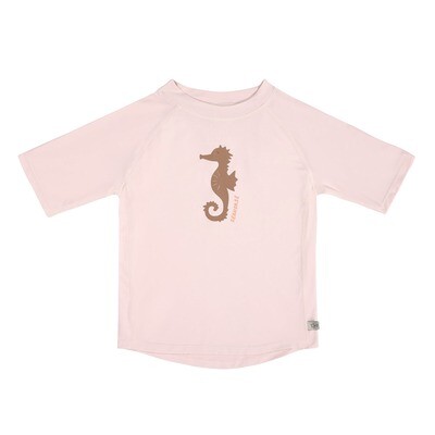 Lässig UV T-shirt korte mouwen seahorse light pink