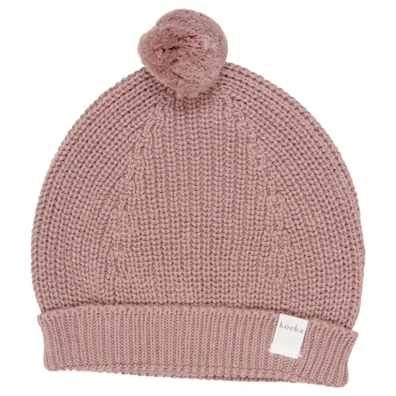 Koeka baby mutsje dinan mauve M