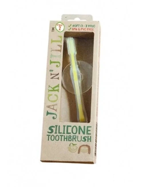JACK N' JILL SILICONE TANDENBORSTEL 1 TOT 2 JAAR